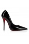 Christian Louboutin Miss Z 120 mm Pumps Patent Calf Leather Black