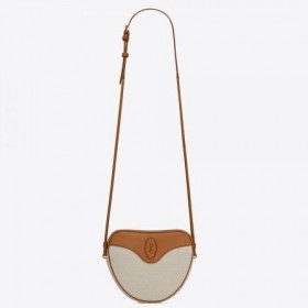 Saint Laurent Monogramme Sac C ur Saco de Lona Saint Laurent Sacos