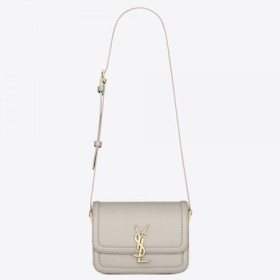 Saint Laurent Solferino Pequeno Saco Branco Pelica Saint Laurent Sacos