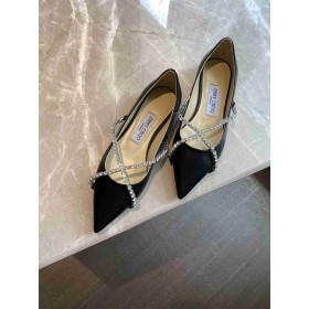 Jimmy Choo Genevi Televisão Couro Napa Preto
