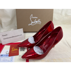 Christian Louboutin Kate 100mm Iridescente de Couro Bombas de Christian Louboutin Bombas
