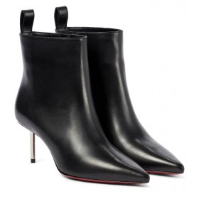 Christian Louboutin Épico 70mm de Couro Tornozelo BootsChristian Sapatos Louboutin