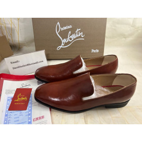 Christian Louboutin Dente-De-Leão Havane Bezerro