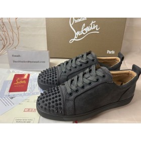 Christian Louboutin Baixo-superior Islande/islande Esteira do Bezerro de Tênis