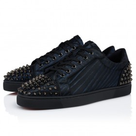Christian Louboutin Seavaste 2 Sneakers Jacquard Ocean Navy