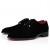 Christian Louboutin Chambeliss Noite Strass Confrontos De Veludo Preto