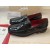 Christian Louboutin Penny Loafer Patente de Couro de Bezerro Preto CL Sapatos