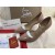 Christian Louboutin Bombas Iriza 85 mm Nude, Couro envernizado