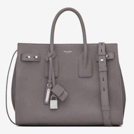 Saint Laurent Kis Sac de Jour Souple Táska Köd Szemű Bőr Saint Laurent Táskák