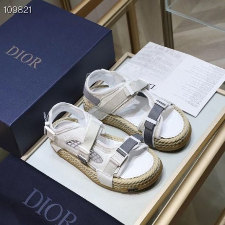 Dior Törvény Női Szandál Fehér Műszaki Háló Gumi
