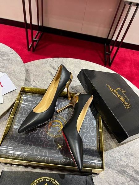 Christian Louboutin Ginko Szivattyú 85mm Szivattyúk Nappa Bőr Fekete Christian Louboutin Cipő