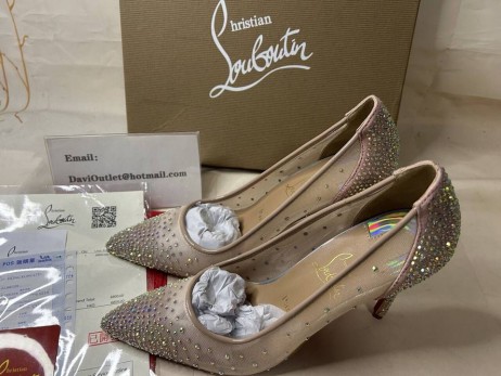 Christian Louboutin Szivattyúk Follies Strass 100mm Verzió Ab Strass