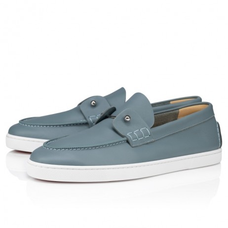 Christian Louboutin Chambeliboat Boat Shoes Calf Leather Rockie