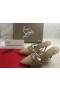 Christian Louboutin Tatoosh Tüskék Öszvér Szivattyú 70 mm Kidskin Bőr Pír