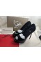 Christian Louboutin Fekete Szabadalmi Fétis Peep 130mm Szivattyúk CL Cipő