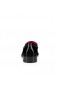 Christian Louboutin Chambelimoc Este Strass Naplopók Szabadalmi Borjú Bőr Fekete Christian Louboutin Cipő