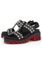 Christian Louboutin Duniclou Szandál Nappa Bőr Fekete Christian Louboutin Áruház