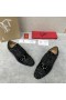 Christian Louboutin Greggo Oxford Bőröv Fekete Strassz