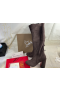 Christian Louboutin Jane Szendrődi V., 85 Mm-Es Csizma Veau Velúr Cosme