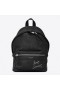 Saint Laurent Fekete Mini Játék City Hímzett Hátizsák Saint Laurent Táskák