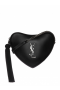 Saint Laurent Fekete Monogram Szív Cross Body Bag Saint Laurent Táskák