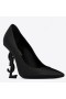 Saint Laurent Opyum 110 Szivattyúk Fekete Báránybőr Saint Laurent Cipő