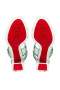Christian Louboutin 100 mm-es Vers Multi/lin Las Ab/lézer Ab PVC Szandál