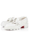 Christian Louboutin Lapos Bianco/bco Luc/lin Bco lakkbőr