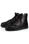 Christian Louboutin Lou Tüskék Fekete/fekete/bk Borjú