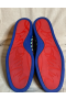 Christian Louboutin A Férfiak Louis Szőtt Tüskék Lapos, Magas Szárú Cipők, Fekete, Kék