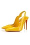 Christian Louboutin Szivattyúk Dögös Csaj 100 mm Sol/lin Sol lakkbőr