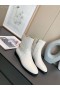 Dior Empreinte Boot Fehér Rugalmas Borjúbőr