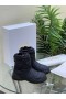 Dior Frost Félcipő, Fekete, Steppelt Nejlon Shearling