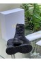 Dior Frost Félcipő, Fekete, Steppelt Nejlon Shearling