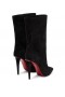 Christian Louboutin Astrilarge Velúr Csizma Fekete Christian Louboutin Cipő