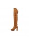 Christian Louboutin Brodeback Húz Szendrődi V. Alta 100 Mm ThighBoots Terra Christian Louboutin Cipő