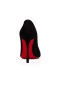 Christian Louboutin Dolly Szivattyúk 100mm Velúr Borjú Bőr Fekete CL Cipő