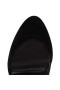 Christian Louboutin Dolly Szivattyúk 100mm Velúr Borjú Bőr Fekete CL Cipő