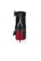 Christian Louboutin Giddylina Zsákmány 100 Mm-Es Alacsony Csizma Borjú Bőr Fekete
