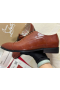 Christian Louboutin Greggo Oxford Borjúbőr CL Barna Cipő