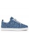 Christian Louboutin Louis Junior Cipők, Denim Louboutin Hímzett