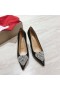 Christian Louboutin a Szerelem Kate Szivattyúk 85mm Nappa Bőr Fekete