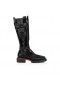 Christian Louboutin A Homok Dicsőség Csizma Borjú Bőr Fekete Christian Louboutin Cipő