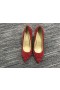 Christian Louboutin Pigalle Tüskék Szivattyúk 100mm Veau Velúr Piros