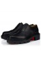 Christian Louboutin College Oxford, Viaszolt Borjú Bőr Fekete