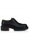 Christian Louboutin College Oxford, Viaszolt Borjú Bőr Fekete