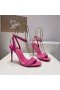 Christian Louboutin Loubigirl 100 mm-es Szandál Szabadalmi Bőr Piros Christian Louboutin Cipő