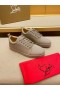 Christian Louboutin Louis Junior Alacsony szárú Sportcipő, Bőr Saharienne