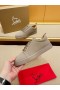 Christian Louboutin Louis Junior Alacsony szárú Sportcipő, Bőr Saharienne