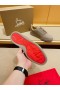 Christian Louboutin Louis Junior Alacsony szárú Sportcipő, Bőr Saharienne
